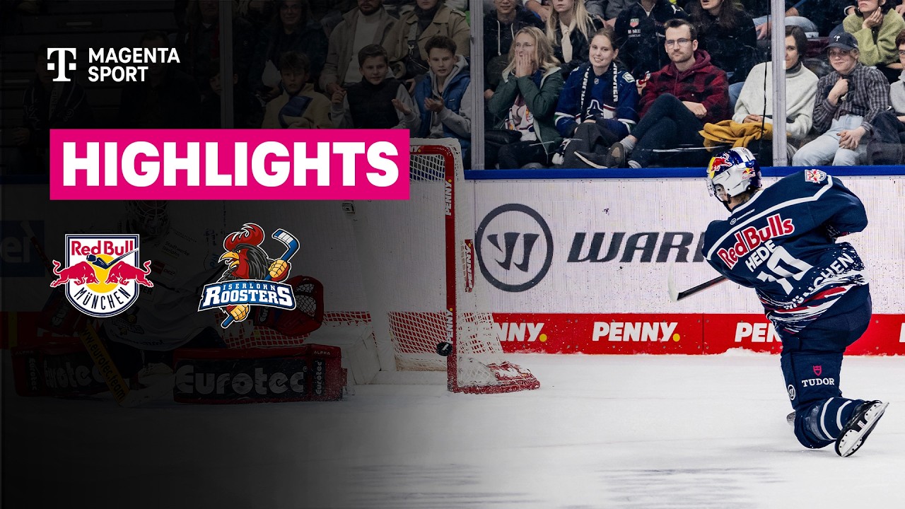EHC Red Bull München - Iserlohn Roosters | PENNY DEL | MAGENTA SPORT