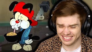 ADULT JOKES in ANIMANIACS are gonna make me delete my channel