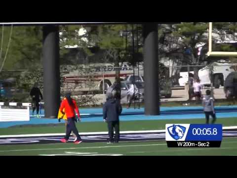 W 200m (Sec 2) - 2016 EIU Big Blue Classic (Sat)