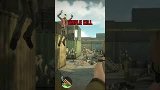 Zombie Rescue - Mission 1 (Fire FPS) || Zombie Sniper War 3 Gameplay 2024 ||#zombiesurvival #shorts