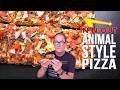 THE IN N OUT BURGER ANIMAL STYLE PIZZA DETROIT STYLE SAM THE COOKING GUY
