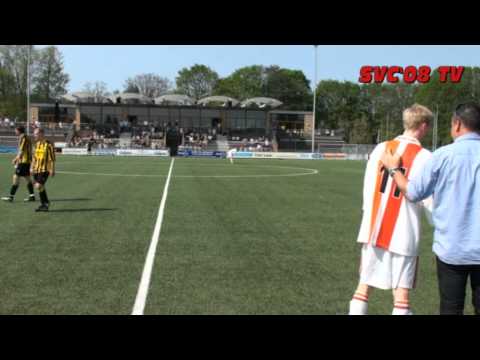 SVC'08 TV met de wedstrijd SVC'08 1 tegen Ras 1