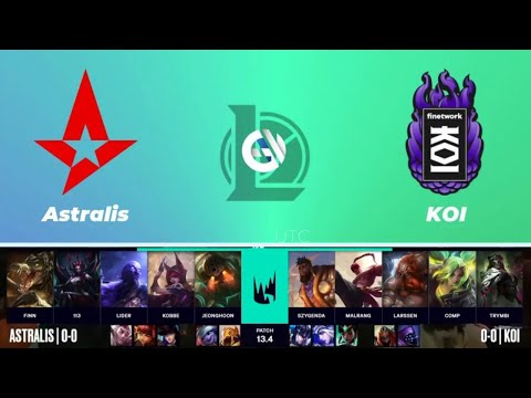 Astralis vs KOI  | 2023 LEC Spring - Week 1 Day 1