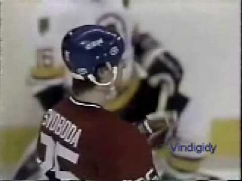 Svoboda F.U. gesture 87-88 playoffs