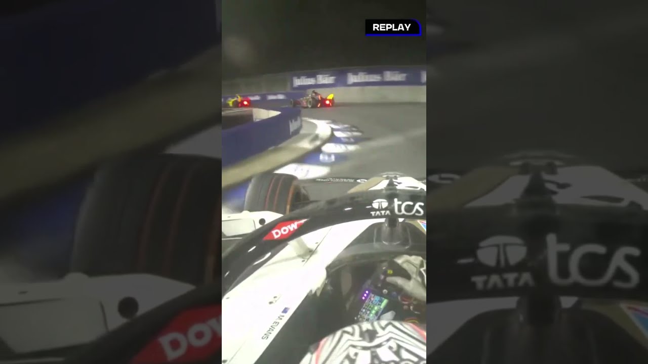 Mitch Evans the World Championship leader is OUT!