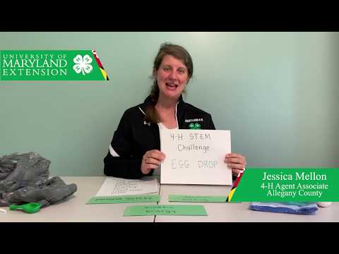 Jessica Mellon issues an Egg Drop Challenge