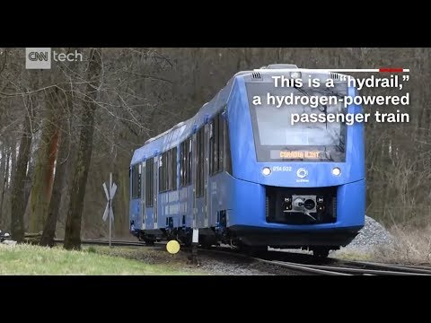 All Aboard the first hydrogen commuter train in Germany- the Coradia iLint