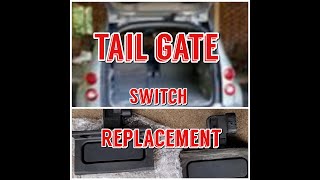 How To Replace Tail Gate Release Switch ( Trunk Button ) 2006 - 2010 Chevy HHR
