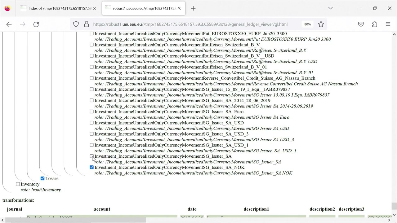 Generating Multi-currency, Multi-investment Financial Reports from Excel. Mark to Market.