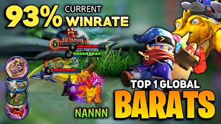Download lagu Barat Offlane Full Tank Build [ Top 1 Global Barats Gameplay ] By NANNN - Mobile Legend mp3