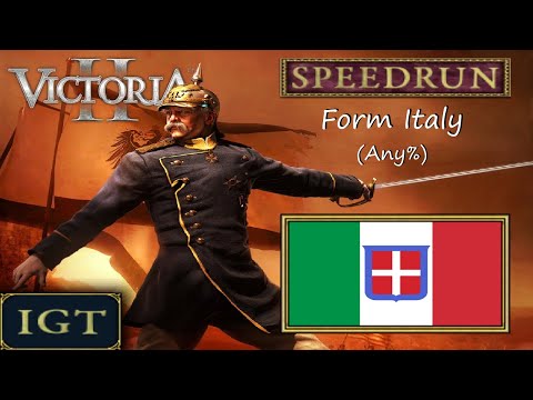 (Old) Vic2 Speedrun (IGT) - Form Italy (Any%), in 4 years, 4 months, 6 days (7/5/1840)