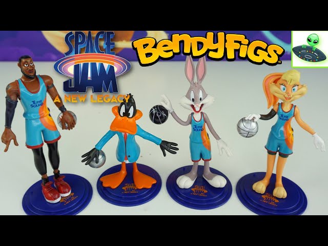 Vídeo relacionado con The Noble Collection Space Jam 2 Bendyfigs Bendable Figure Duffy Duck 19 cm