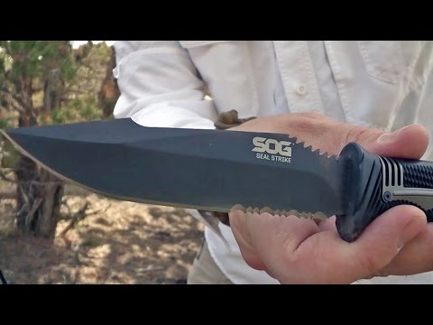 LIGHT, TOUGH! SOG Seal Strike Survival Knife
