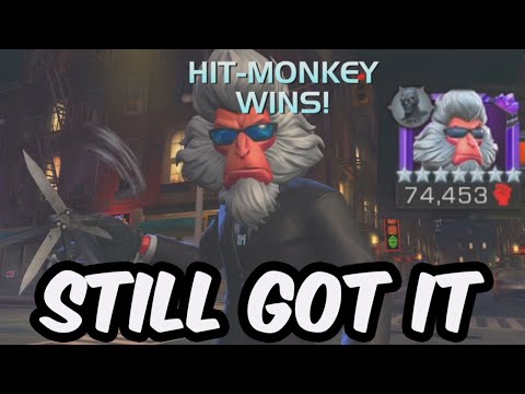 7 Star Hit Monkey STILL GOT IT - Rank 4 Fully Boosted Testing - Marvel Contest of Champions