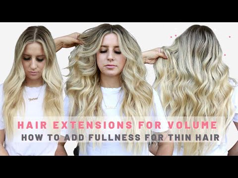 Weft Hair Extensions for Volume [HOW TO ADD FULLNESS...