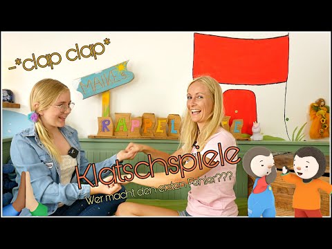 Klatschspiele für Kinder - Wer macht den ersten Fehler ??? Schulhofspiele - Klatschverse