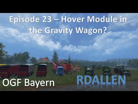Farming Simulator 15 OGF Bayern E23 - Tedding, Raking, and Baling