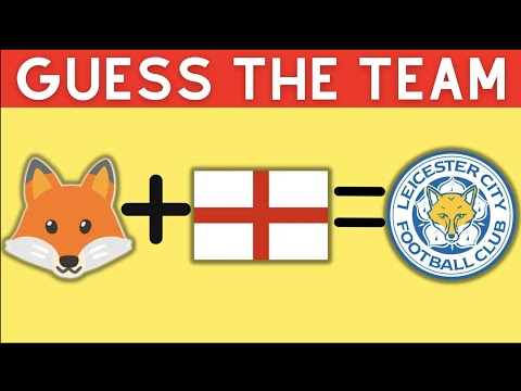 FOOTBALL TEAM Emoji Quiz || Guess The Football Team  ⚽ 🤯