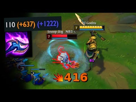 FULL AD NASUS vs. 5 PLAYERS = PENTAKILL! - Insane Damage