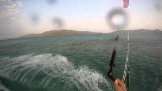 preview picture of video 'GoPro HD Honduras Kitesurf Cruise Clark's Cay'