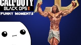 Black Ops 2 Funny Moments! (Badass Jesus,Turret Rodeo, Black Girls and More!)