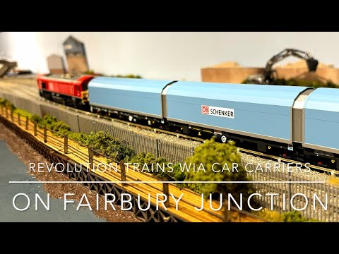 New wagons! Revolution Trains WIA car carriers  