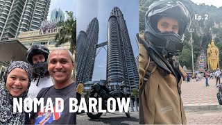 Site seeing in Kuala Lumpur - Ep 2 (Motorcycling across the globe)