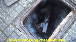 preview picture of video 'Drain unblocking cheadle hulme Blocked drain cheadle hulme'