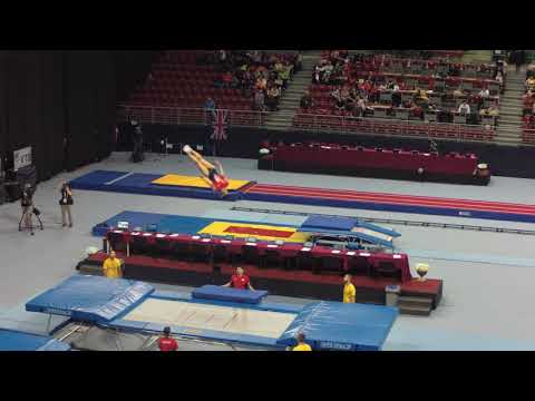 KISHI Ayano Final Trampoline World Championships 2017