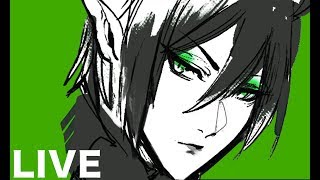 【ツイステ】藝大生がマレウス・ドラコニアを皆と話しながら描く生放送【作業用】