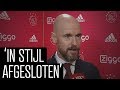 Ten Hag: 'Mooi dat de jongere garde zich aandient'
