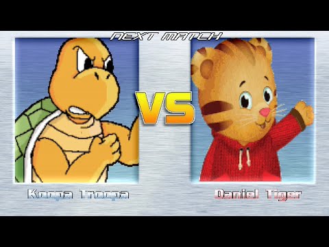 M.U.G.E.N BATTLES | Koopa Troopa vs Daniel Tiger | Super Mario Bros. vs Daniel Tiger's Neighborhood
