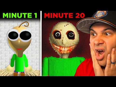 Baldi's Basics But It Slowly Gets More SCARY...