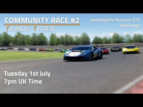 Track Titan Community Race #2 - Lamborghini Huracan GT3 @ Vallelunga