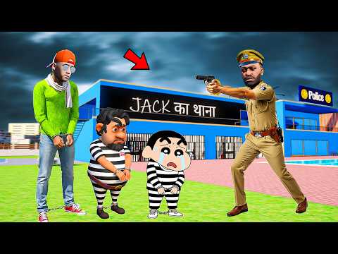 🤩Franklin's House Upgraded In POLICE STATION in Indian Bike Driving 3d! #2