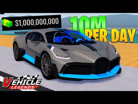 So verdienen Sie 10 MILLIONEN pro Tag in Vehicle Legends 2025!
