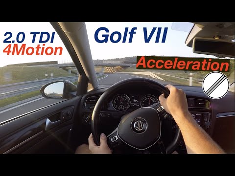 2015 | Volkswagen Golf Variant 2.0 TDI 4Motion POV Test Drive + Acceleration 0 - 200 km/h
