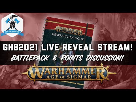 GENERALS HANDBOOK 2021 REVEAL LIVE STREAM - POINTS AND BATTLEPACK DISCUSSED LIVE!