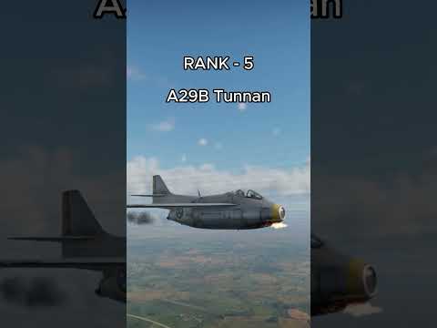Best plane in each rank Sweden edition #warthunder #warthundergameplay #warthunderaviation
