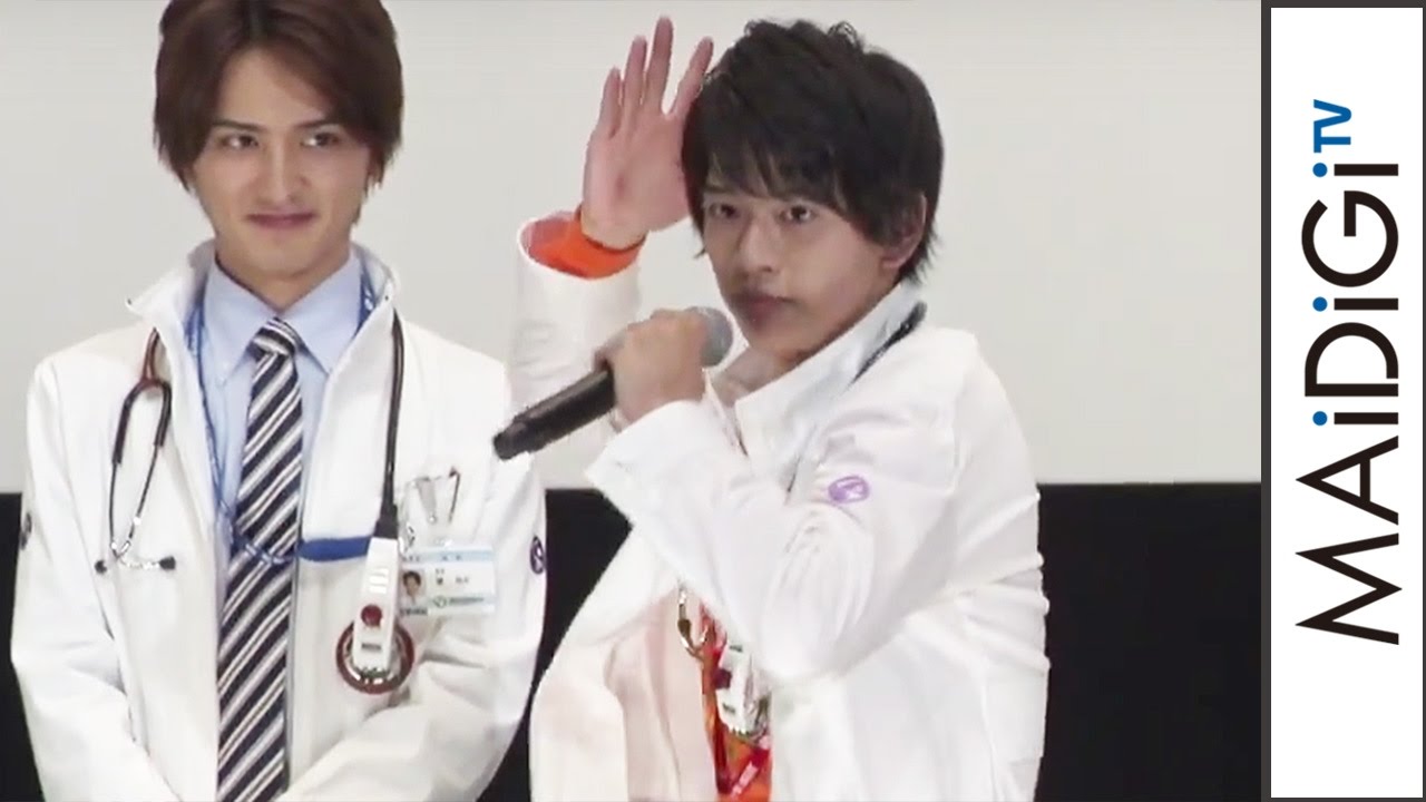 動画 仮面ライダーエグゼイド ゴースト 棚橋選手らが変身ポーズ生披露 劇場版 仮面ライダー 最新作大ヒット御礼舞台あいさつ2 Maidigitv マイデジｔｖ