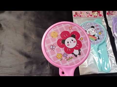 ESPELHO COM PENTE INFANTIL TAMANHO:14,5CM