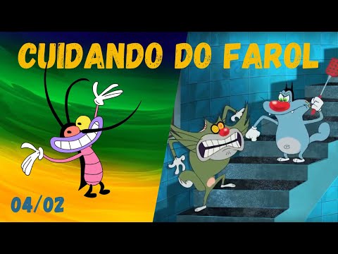 OGGY e as baratas tontas - Cuidando do Farol (T04E02)