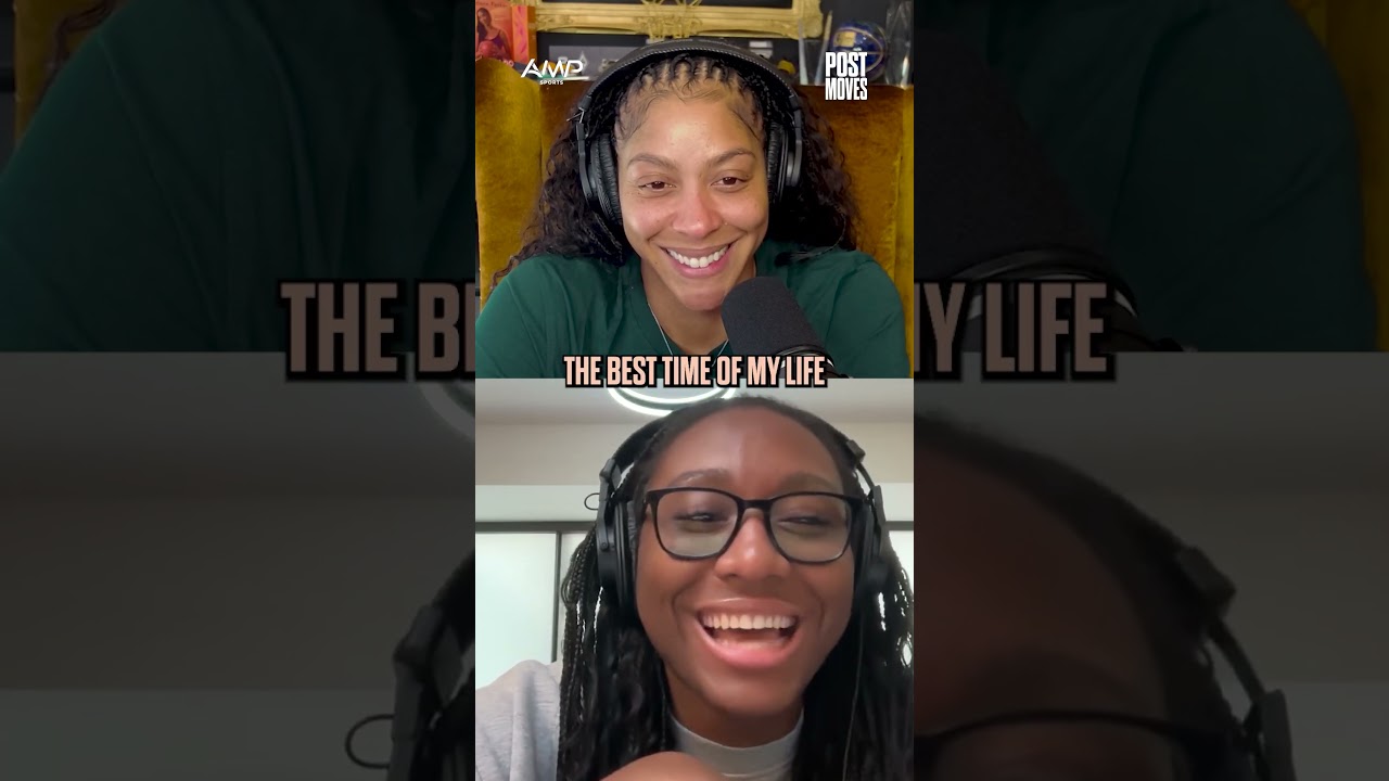 Aliyah Boston and Candace Parker relive their VIRAL March Madness bond 🥹❤️
