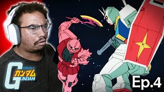 ESCAPE FROM LUNA II | Mobile Suit Gundam Ep.4 | REACTION / REVIEW