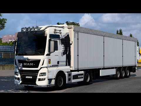 Ets2 1.40 / MAN TGX 18.510 / Stettin (PL) - Danzig (PL)  /   Promods 2.55