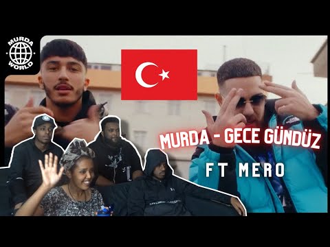 FIRST TIME REACTING TO TURKISH RAP - Murda - Gece Gündüz ft. MERO (prod. Spanker)
