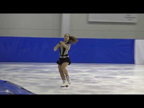 12. Santa Claus Cup 2018: Teodora Atanasova (AUT) - FS Intermediate Novice Girls Free Skating