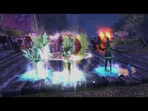 Granado Espada Gameplay Eun Ha x Ronera Ailis Raid