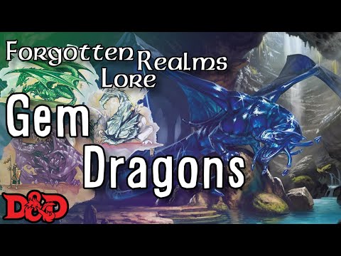 Gem Dragons - Forgotten Realms Lore | D&D