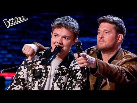 Coach STOLE The Mic For A Duet! | Best Blind Auditions
